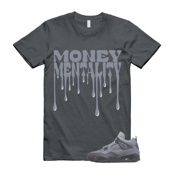 4 Wet Cement Smoke Iron Grey Retro SE T Shirt Match MENTALITY Jezsport.com