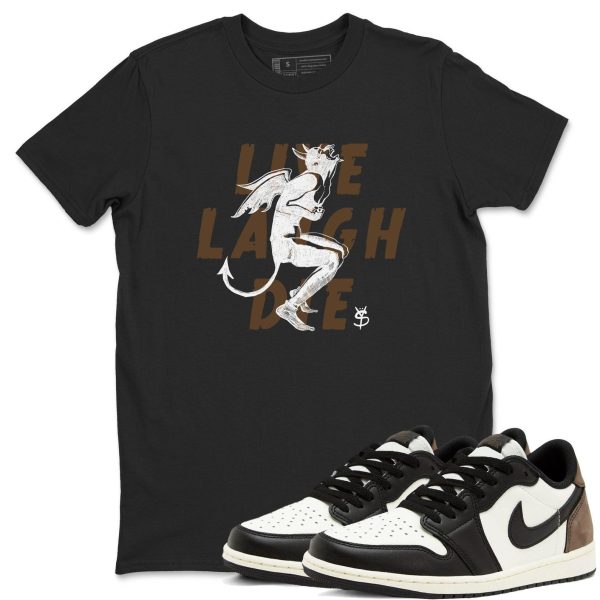 Laughing Devil Unisex T Shirts To Match Jordans 1s Mocha Jezsport.com