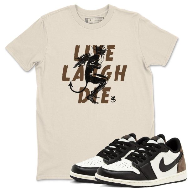 Laughing Devil Unisex T Shirts To Match Jordans 1s Mocha Jezsport.com