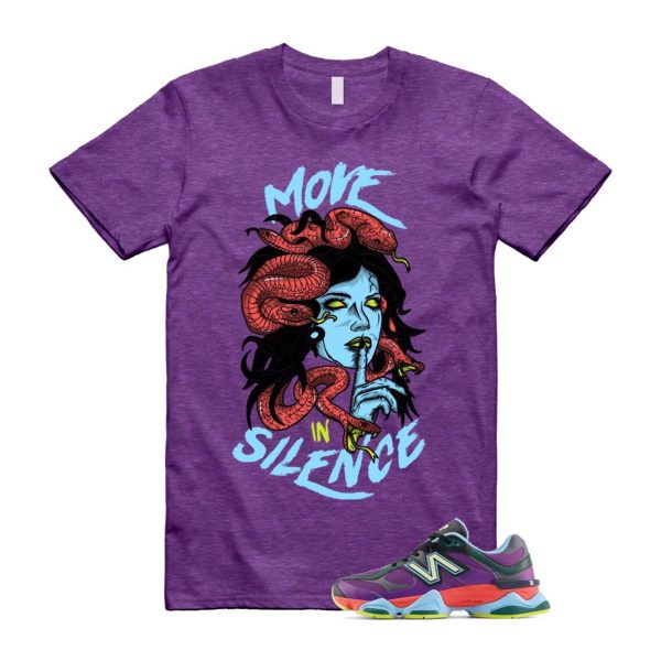 9060 Neon Nights Purple Red Blue Black T Shirt Match MIS Jezsport.com