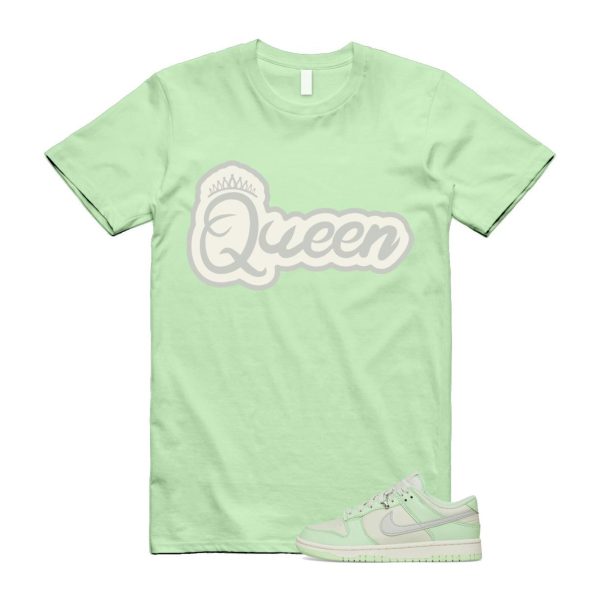 Dunk Sea Glass Low SE Next Nature Light Silver Vapor Green Sail T Shirt Match Q2 Jezsport.com