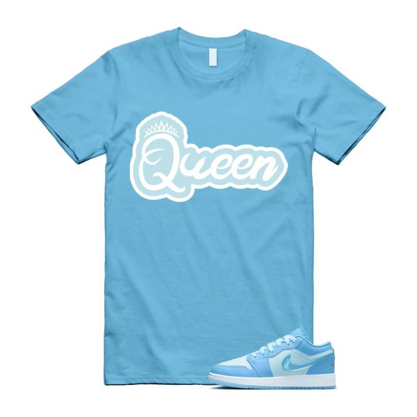 Aquarius Blue 1 Glacier Blue Hyper Violet Low SE T Shirt Match Q2 Jezsport.com