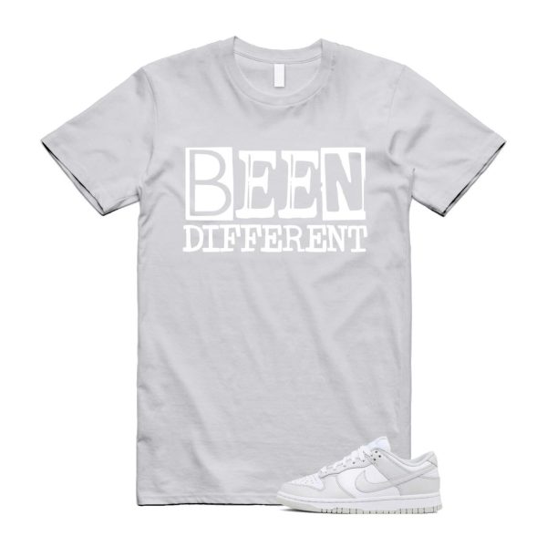 Dunk Photon Dust White Light Grey Low T Shirt Match BEEN Jezsport.com