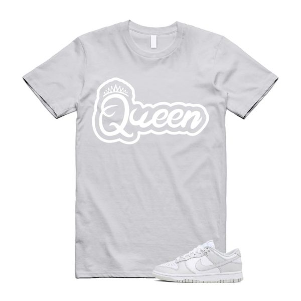 Dunk Photon Dust White Light Grey Low T Shirt Match Q2 Jezsport.com