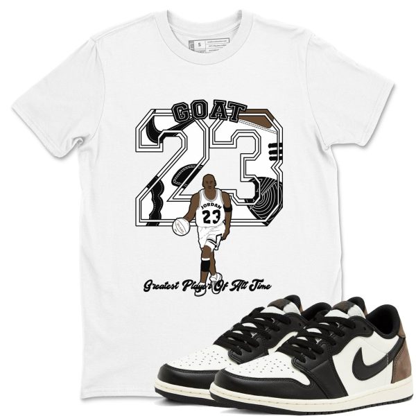 Goat Player Unisex Crew Neck T Shirt To Match 1s Low Mocha Jezsport.com