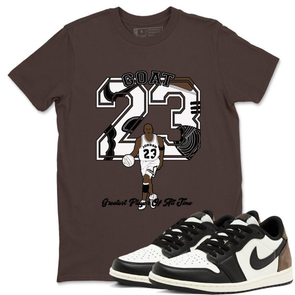 Goat Player Unisex Crew Neck T Shirt To Match 1s Low Mocha Jezsport.com