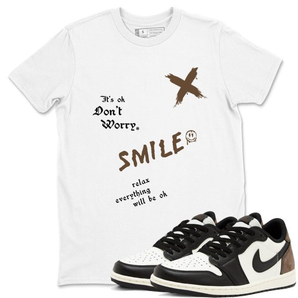 It's Ok Don't Worry Unisex Crew Neck T Shirt To Match 1s Low Mocha Jezsport.com