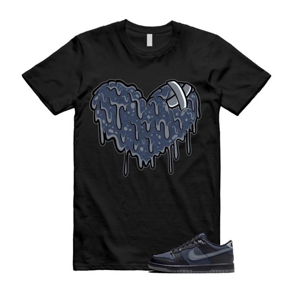 Dunk Black Symbiote Suit Dark Blue Smoke Grey Low T Shirt Match DRHRT Jezsport.com