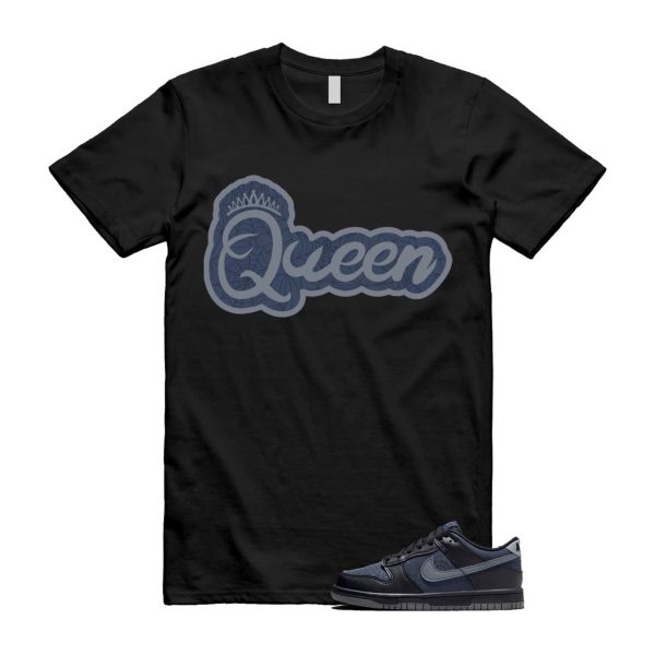 Dunk Black Symbiote Suit Dark Blue Smoke Grey Low T Shirt Match Q2 Jezsport.com