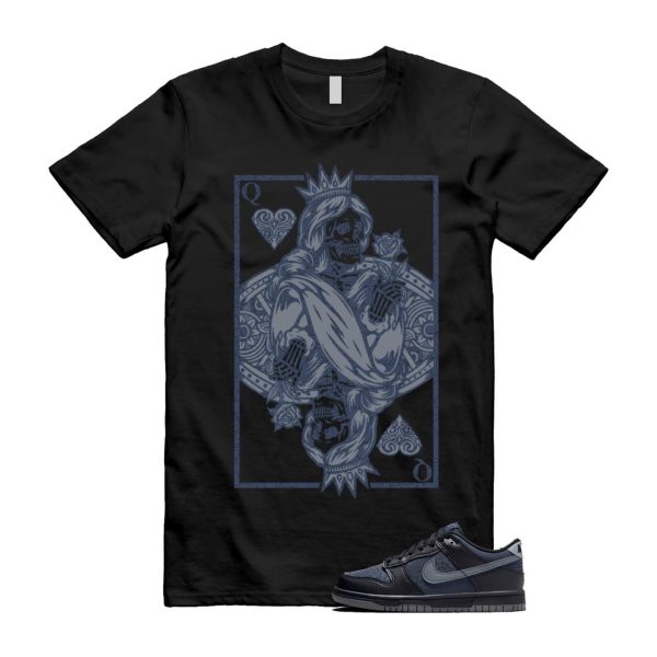 Dunk Black Symbiote Suit Dark Blue Smoke Grey Low T Shirt Match QC Jezsport.com