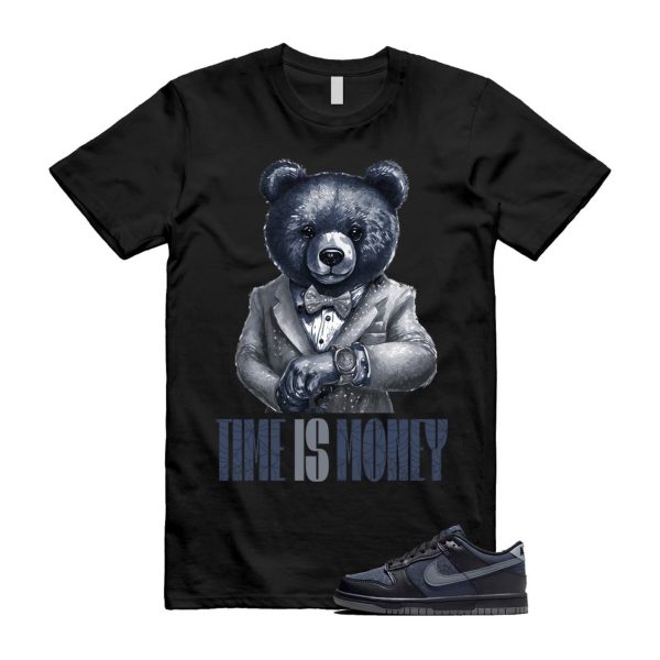 Dunk Black Symbiote Suit Dark Blue Smoke Grey Low T Shirt Match TIM Jezsport.com