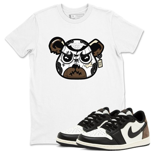 Sneaker Bear Face Unisex Shirts To Match Jordans 1s Low Mocha Jezsport.com