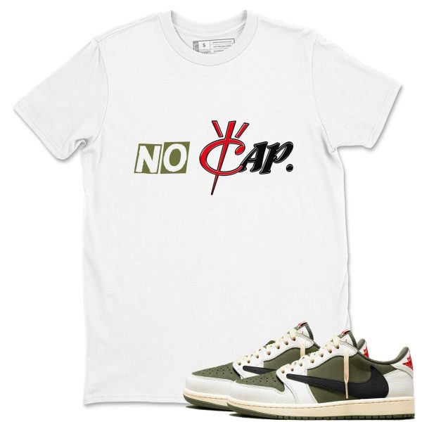 No Cap Unisex Shirts To Match Jordans 1s Travis x Medium Olive Jezsport.com