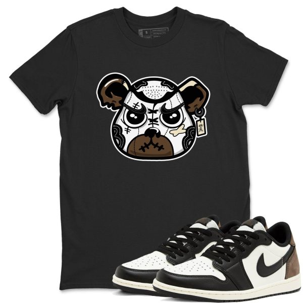 Sneaker Bear Face Unisex Shirts To Match Jordans 1s Low Mocha Jezsport.com