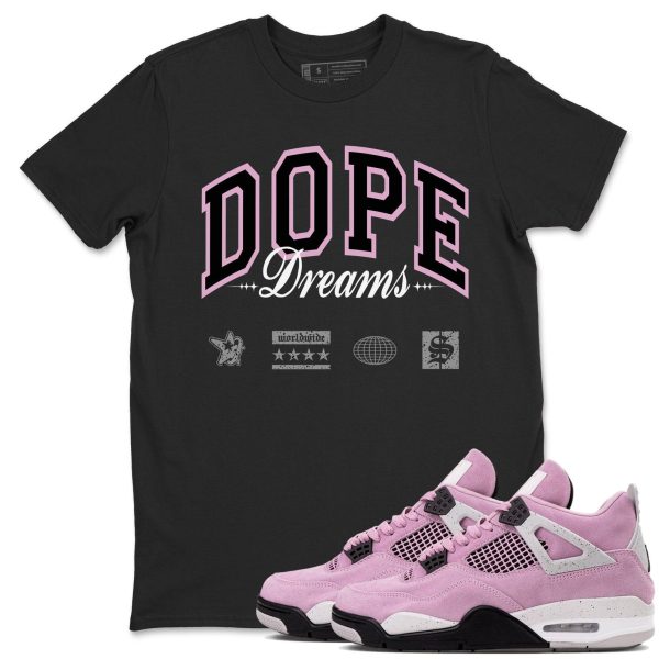 Dope Dreams Unisex T Shirts To Match Sneakers 4s Orchid Jezsport.com