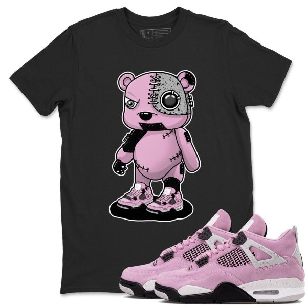 Cyborg Bear Unisex T Shirts To Match Sneakers 4s Orchid Jezsport.com