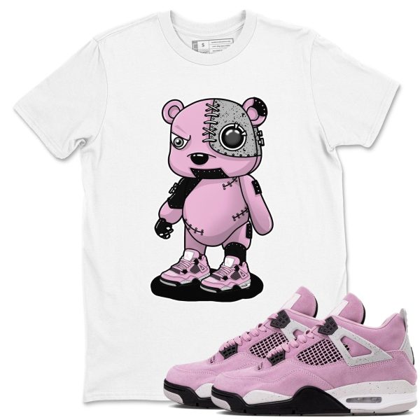 Cyborg Bear Unisex T Shirts To Match Sneakers 4s Orchid Jezsport.com