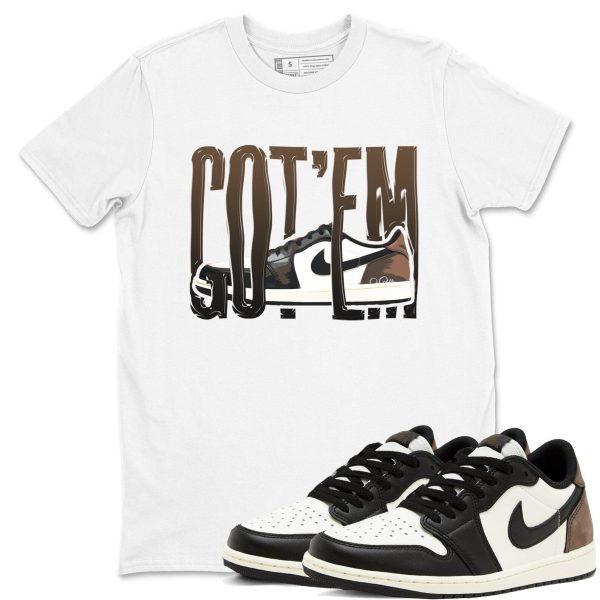 Wiggling Gotem T Shirts To Match Jordans Streetwear 1s Low Mocha Jezsport.com