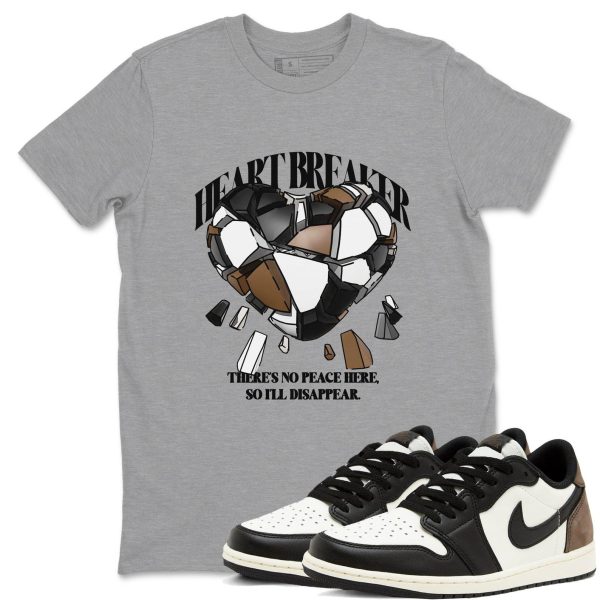 Heart Breaker T Shirts To Match Jordans Streetwear 1s Low Mocha Jezsport.com