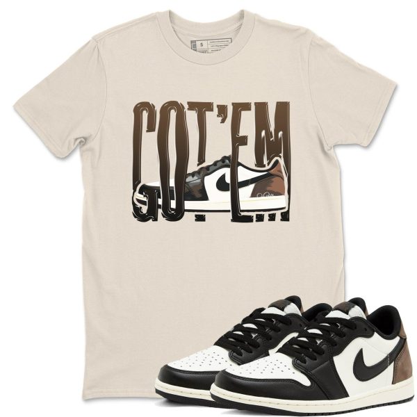 Wiggling Gotem T Shirts To Match Jordans Streetwear 1s Low Mocha Jezsport.com