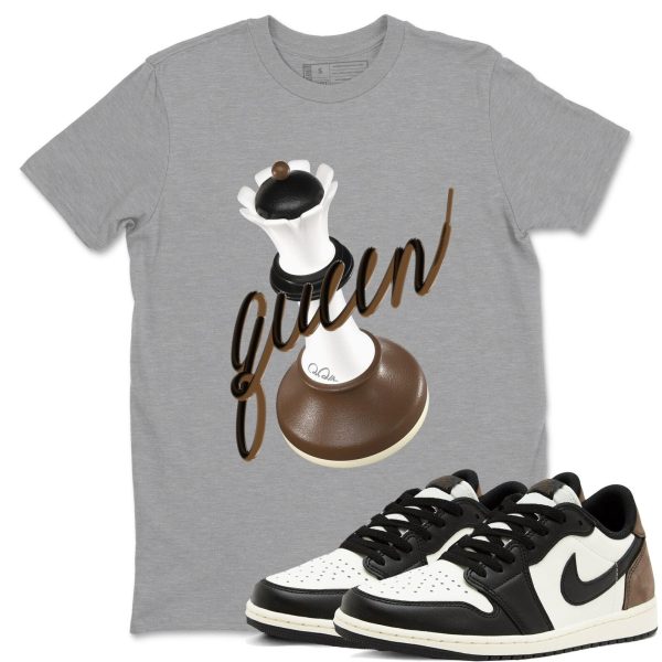 3D Queen T Shirts To Match Jordans Streetwear 1s Low Mocha Jezsport.com