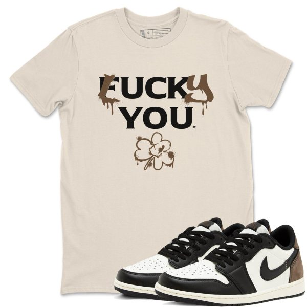 Lucky You T Shirts To Match Jordans AJ1 Low Mocha Jezsport.com