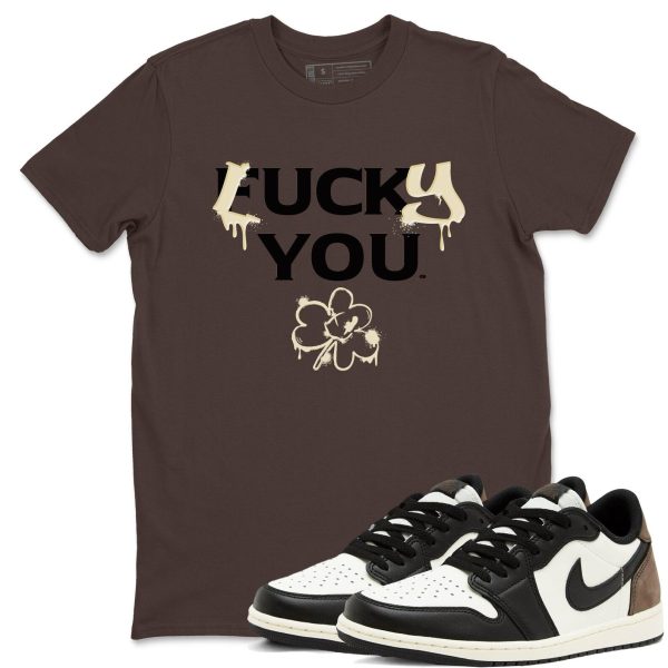 Lucky You T Shirts To Match Jordans AJ1 Low Mocha Jezsport.com