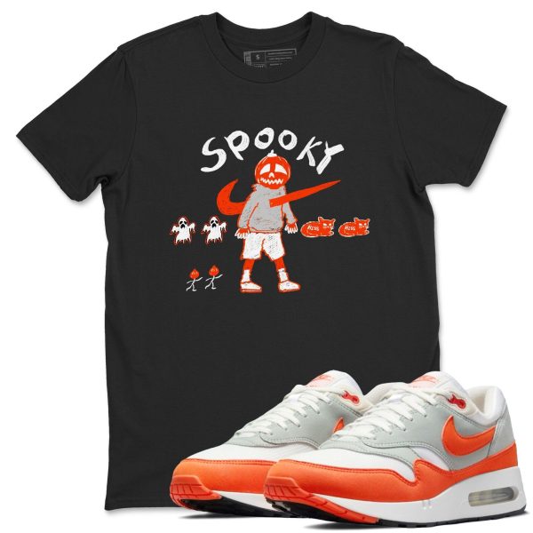 Spooky Pumpkin Unisex T Shirts To Match Sneakers Air Max 1 '85 Cosmic Clay Jezsport.com