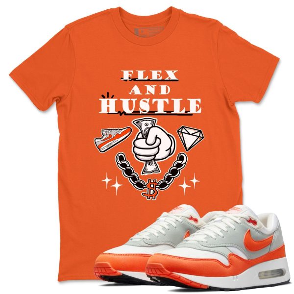 Flex And Hustle Unisex T Shirts To Match Sneakers Air Max 1 '85 Cosmic Clay Jezsport.com