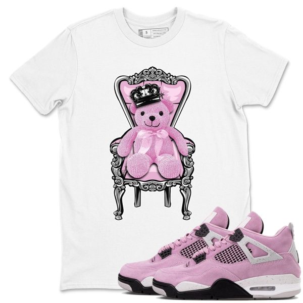 Royal Bear Unisex T Shirts To Match Sneakers 4s Orchid Jezsport.com