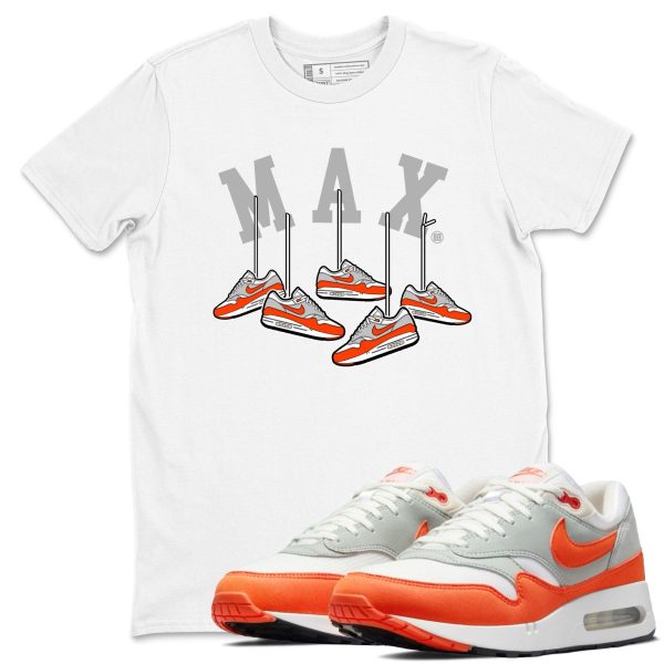 Hanging Sneakers Unisex T Shirts To Match Sneakers Air Max 1 '85 Cosmic Clay Jezsport.com