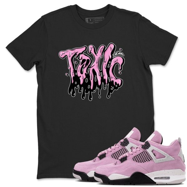 Toxic Unisex T Shirts To Match Sneakers 4s Orchid Jezsport.com