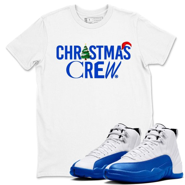 Christmas Crew Unisex T Shirts To Match Sneakers 12s Blueberry Jezsport.com