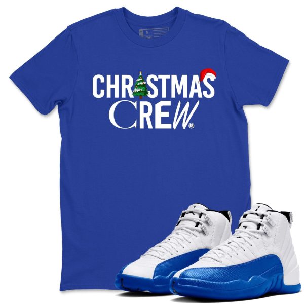 Christmas Crew Unisex T Shirts To Match Sneakers 12s Blueberry Jezsport.com