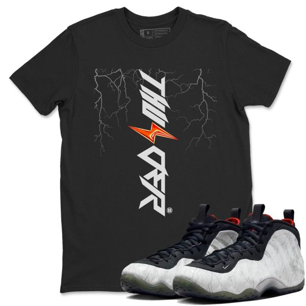 Lightning Thunder Unisex T Shirts To Match Sneakers Air Foamposite One Jin Jezsport.com