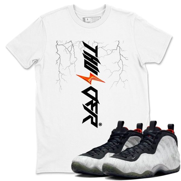 Lightning Thunder Unisex T Shirts To Match Sneakers Air Foamposite One Jin Jezsport.com