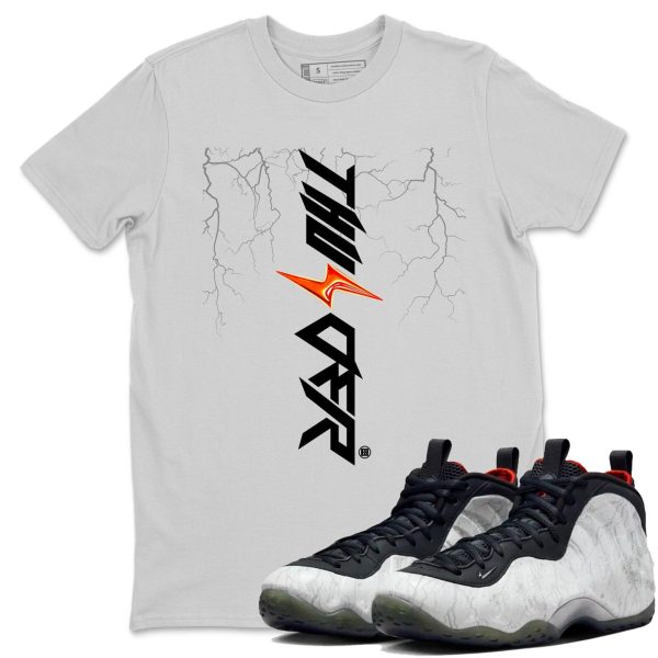 Lightning Thunder Unisex T Shirts To Match Sneakers Air Foamposite One Jin Jezsport.com