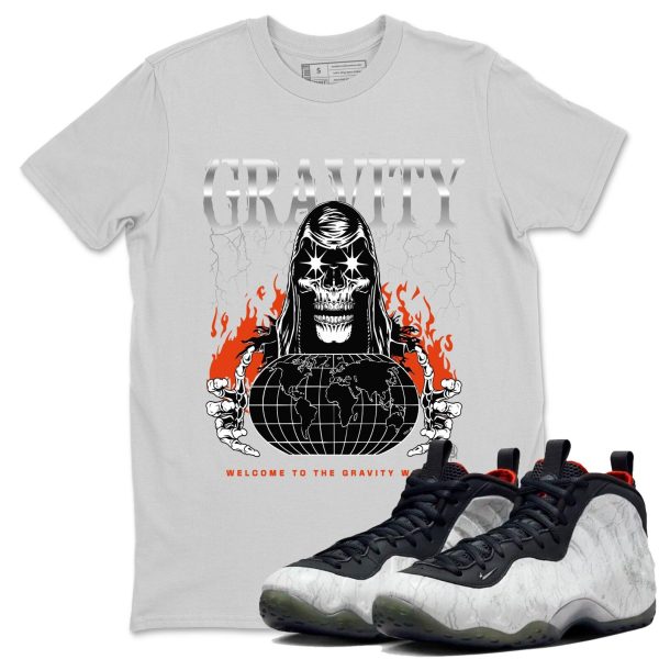 Gravity Unisex T Shirts To Match Sneakers Air Foamposite One Jin Jezsport.com