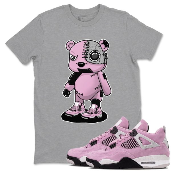 Cyborg Bear Unisex T Shirts To Match Sneakers 4s Orchid Jezsport.com