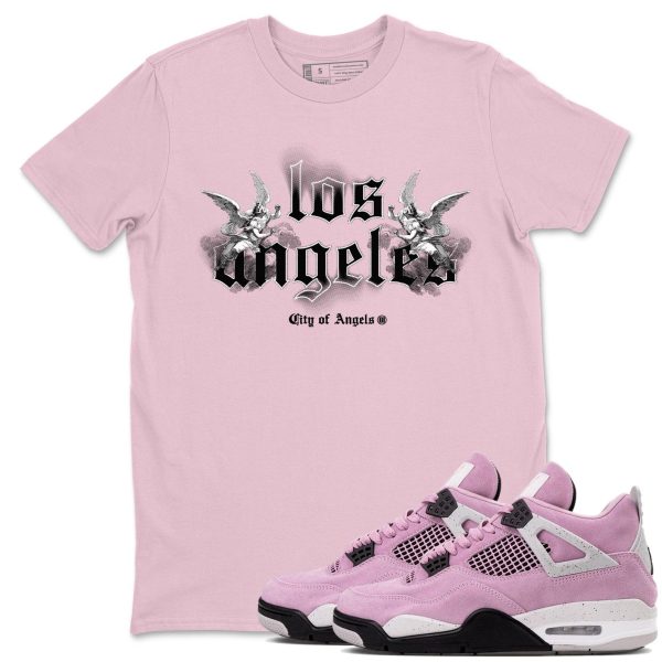 City Of Angeles Unisex T Shirts To Match Sneakers 4s Orchid Jezsport.com