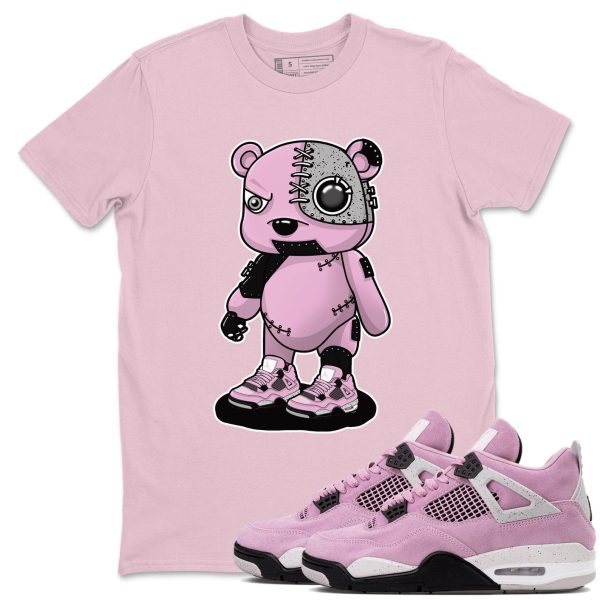 Cyborg Bear Unisex T Shirts To Match Sneakers 4s Orchid Jezsport.com