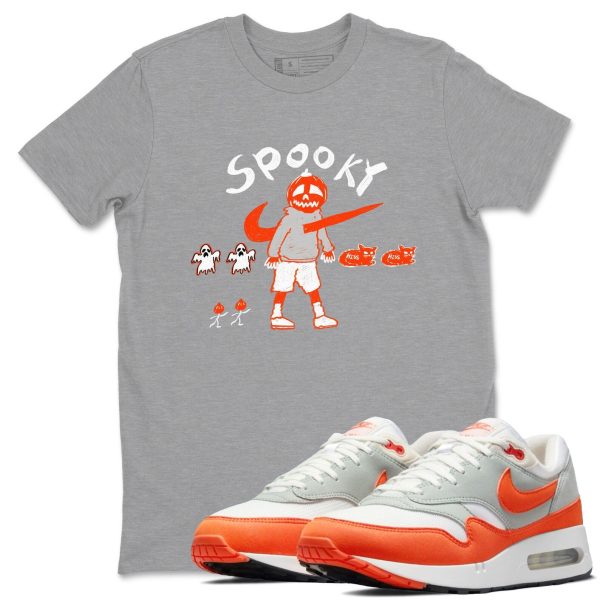 Spooky Pumpkin Unisex T Shirts To Match Sneakers Air Max 1 '85 Cosmic Clay Jezsport.com