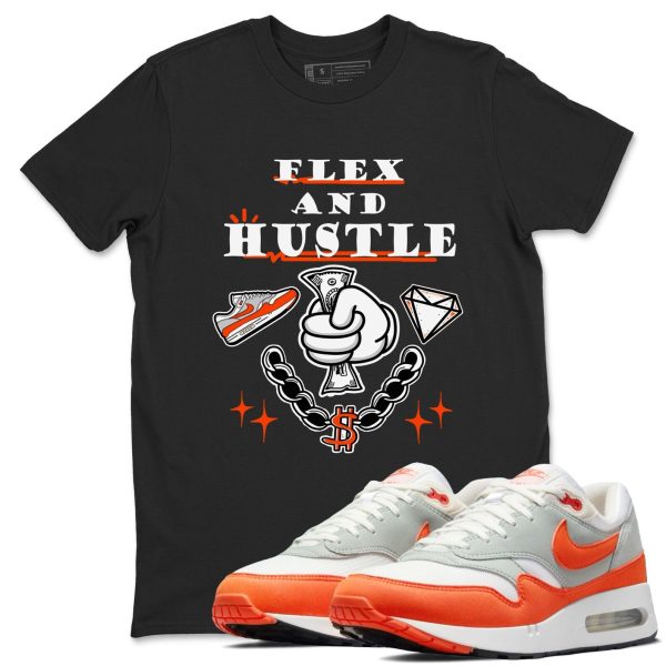 Flex And Hustle Unisex T Shirts To Match Sneakers Air Max 1 '85 Cosmic Clay Jezsport.com