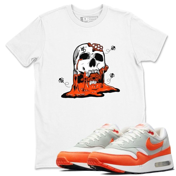 Dripping Honey Skullhead Unisex T Shirts To Match Sneakers Air Max 1 '85 Cosmic Clay Jezsport.com