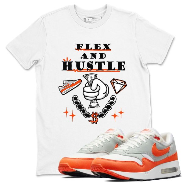 Flex And Hustle Unisex T Shirts To Match Sneakers Air Max 1 '85 Cosmic Clay Jezsport.com