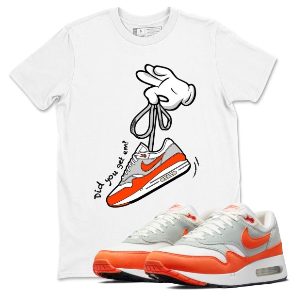 Catoon Hands Unisex T Shirts To Match Sneakers Air Max 1 '85 Cosmic Clay Jezsport.com