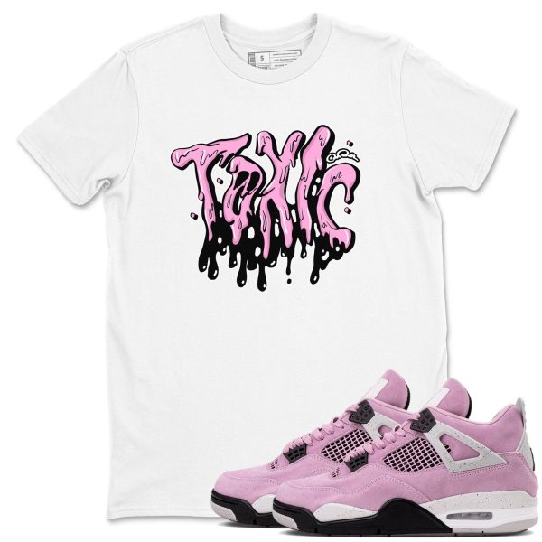 Toxic Unisex T Shirts To Match Sneakers 4s Orchid Jezsport.com