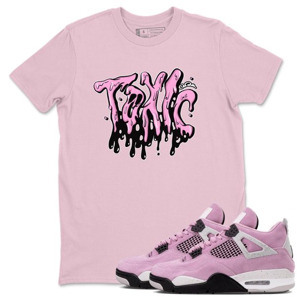 Toxic Unisex T Shirts To Match Sneakers 4s Orchid Jezsport.com