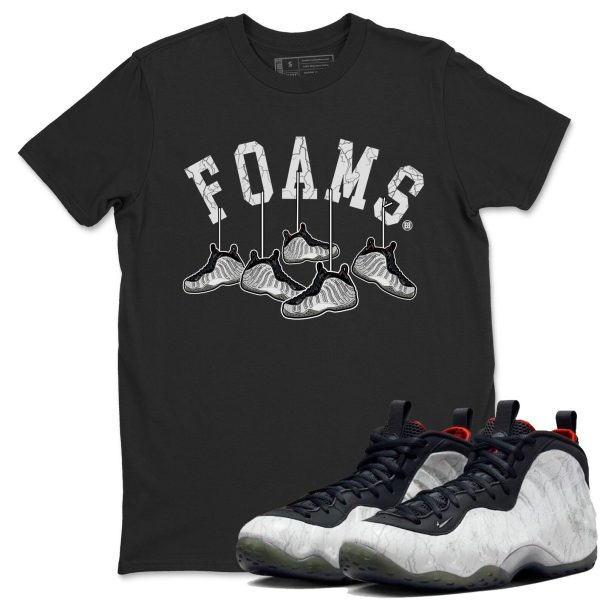 Hanging Sneakers Unisex T Shirts To Match Sneakers Air Foamposite One Jin Jezsport.com