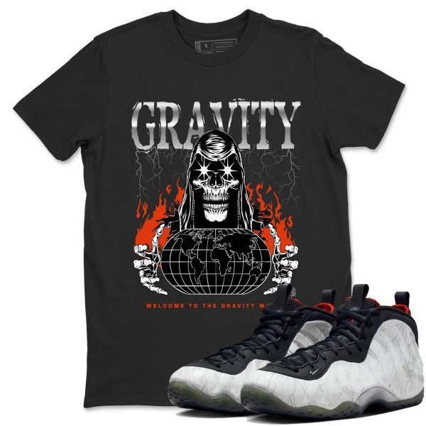 Gravity Unisex T Shirts To Match Sneakers Air Foamposite One Jin Jezsport.com